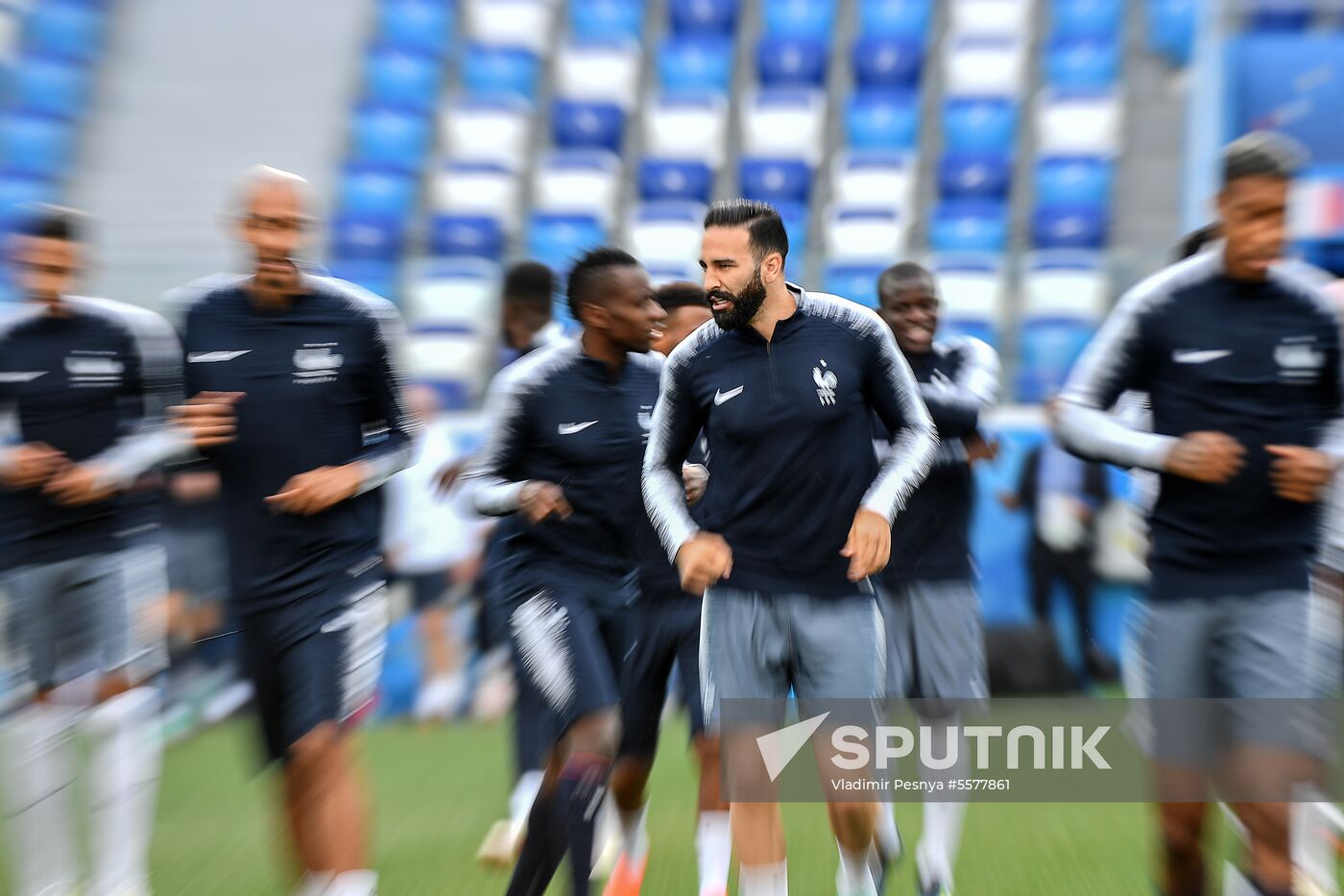 Russia World Cup France Training