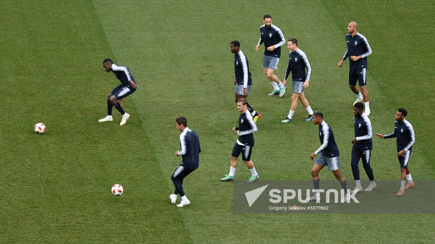 Russia World Cup France Training