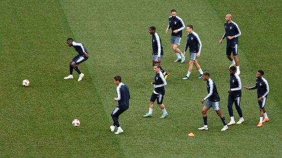 Russia World Cup France Training