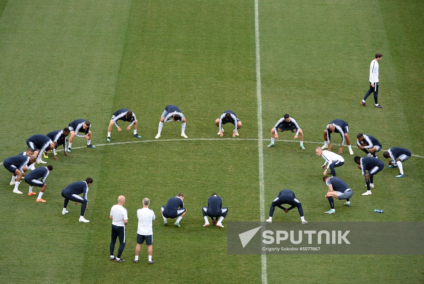 Russia World Cup France Training