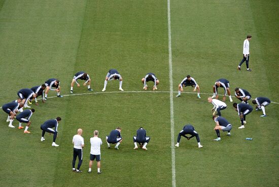 Russia World Cup France Training