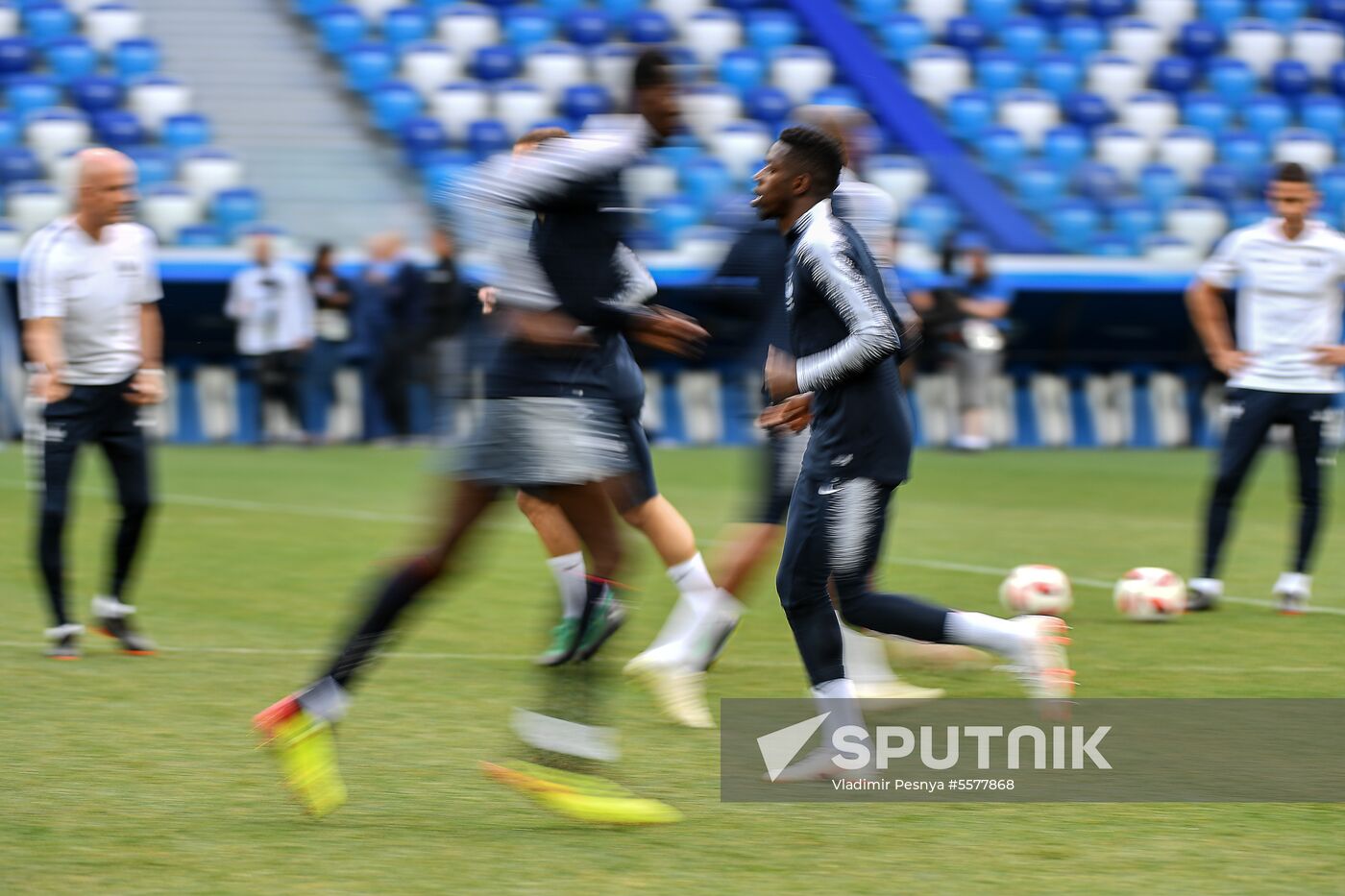 Russia World Cup France Training