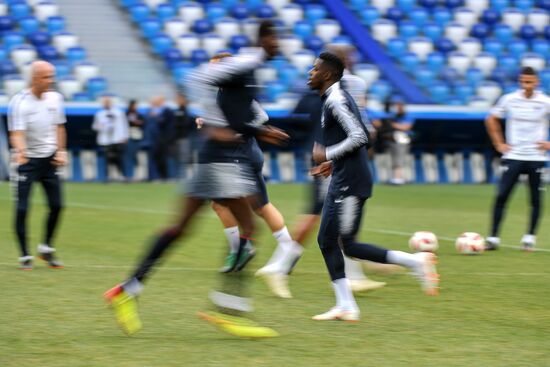 Russia World Cup France Training