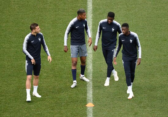 Russia World Cup France Training
