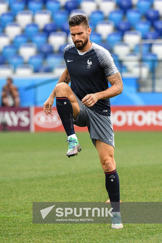 Russia World Cup France Training