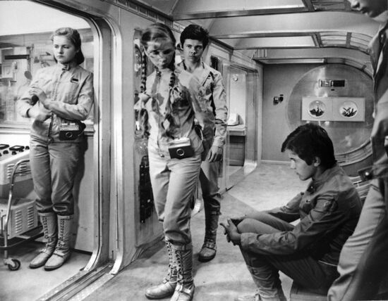 Still from film Moscow-Cassiopeia