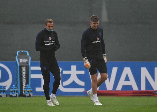 Russia World Cup England Training