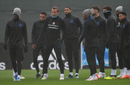 Russia World Cup England Training