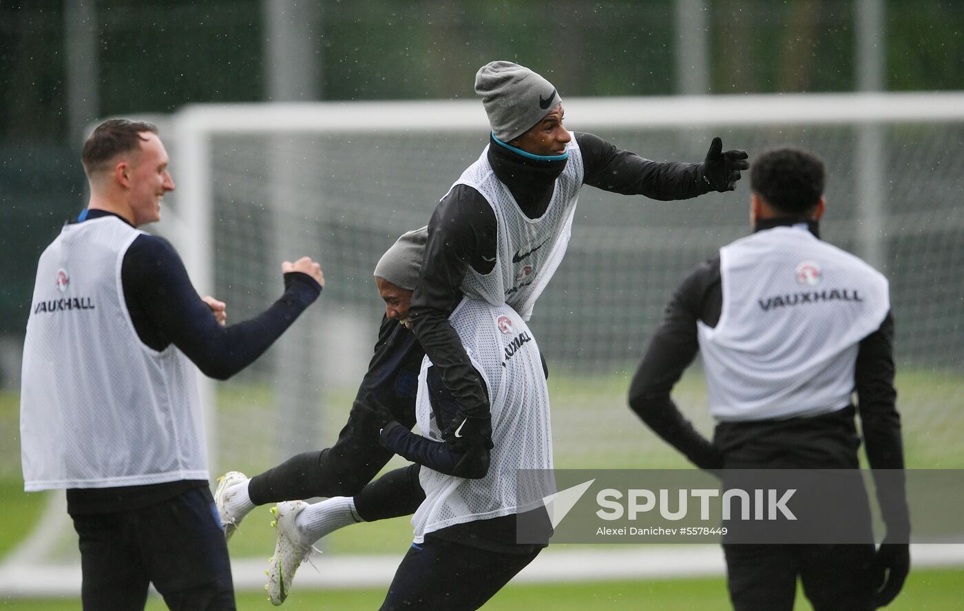 Russia World Cup England Training