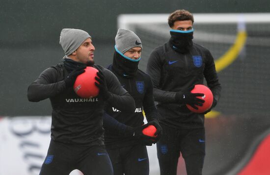 Russia World Cup England Training