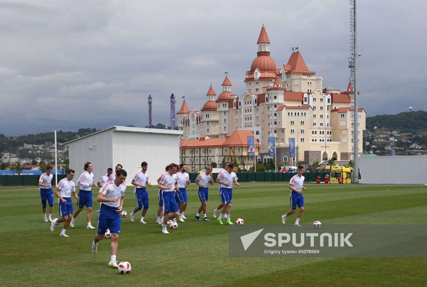 Russia World Cup Russia Training