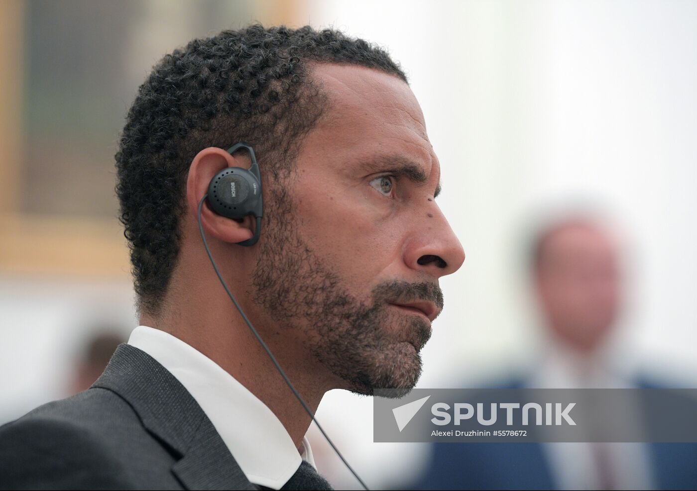 President Vladimir Putin meets with world football legends