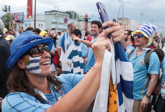 Russia World Cup Uruguay - France