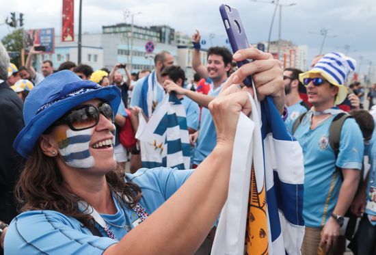 Russia World Cup Uruguay - France