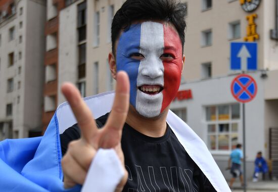 Russia World Cup Uruguay - France