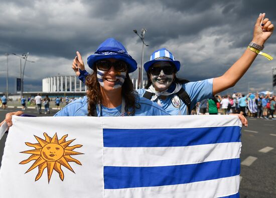 Russia World Cup Uruguay - France