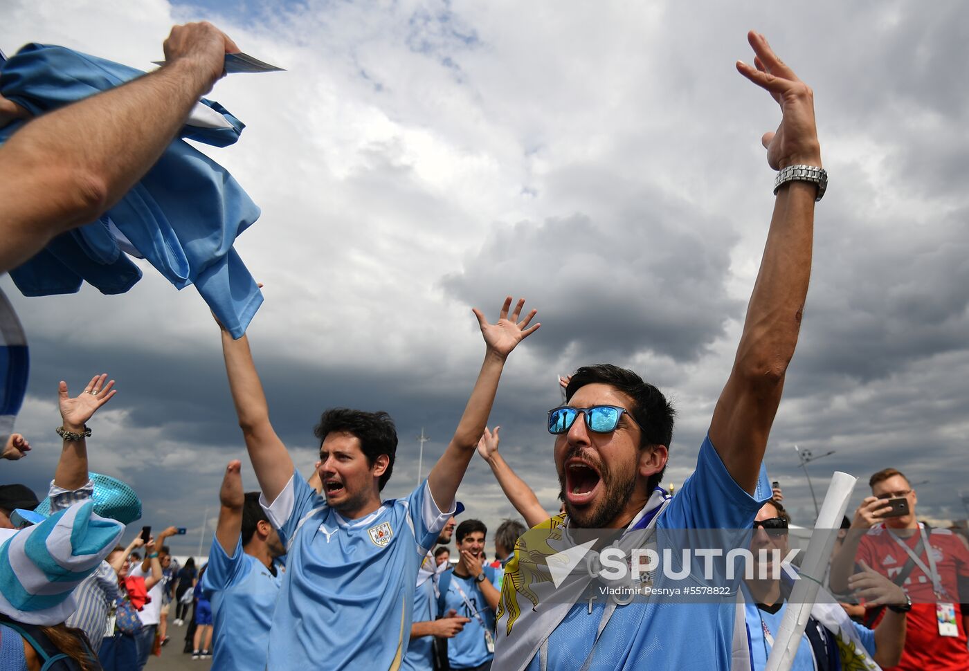 Russia World Cup Uruguay - France