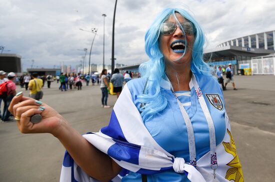Russia World Cup Uruguay - France