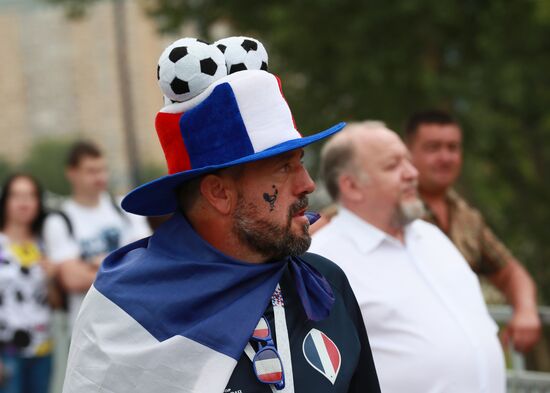 Russia World Cup Uruguay - France