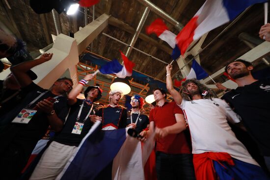Russia World Cup Uruguay - France
