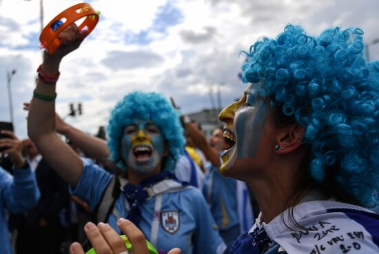 Russia World Cup Uruguay - France