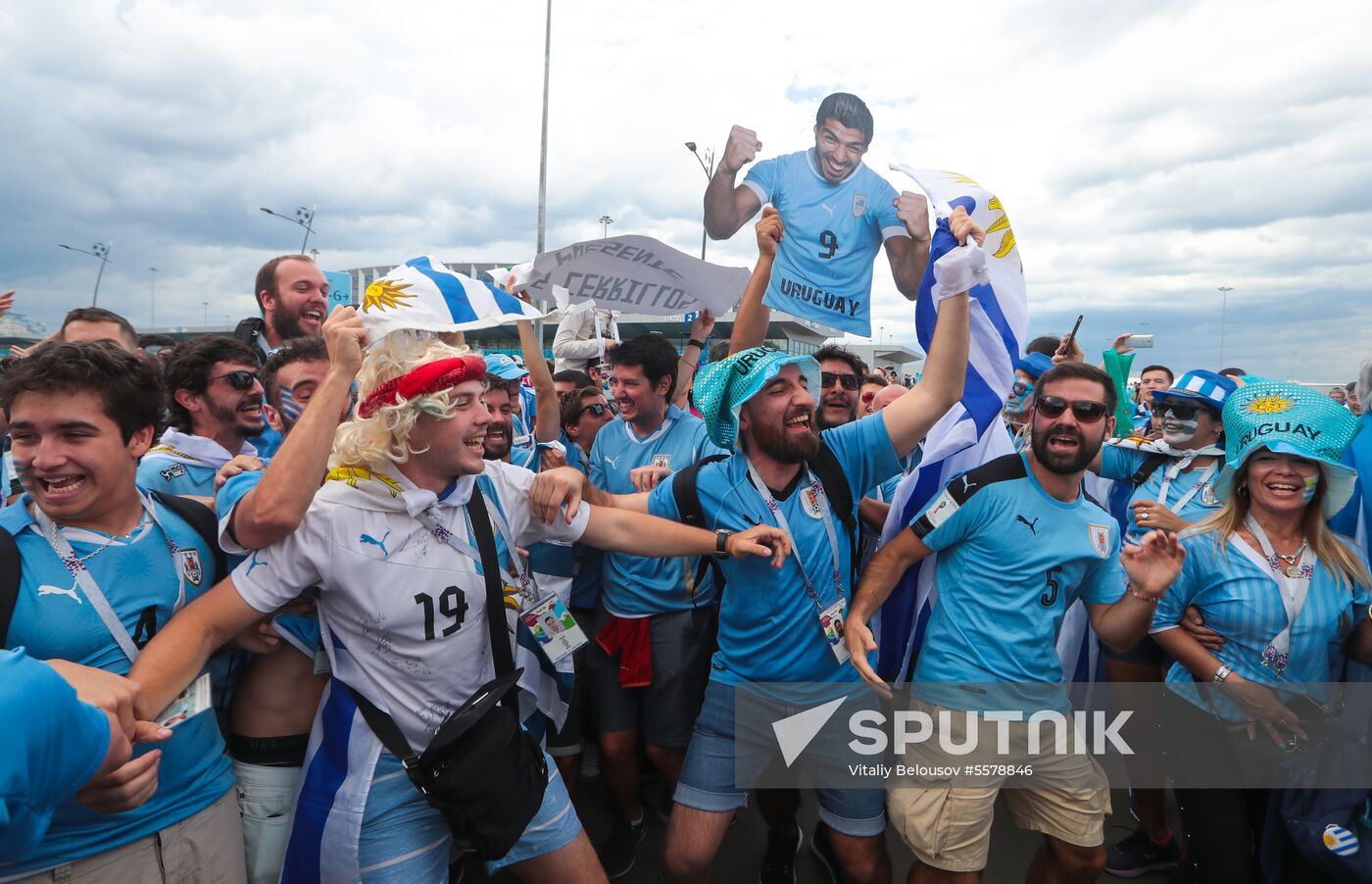 Russia World Cup Uruguay - France