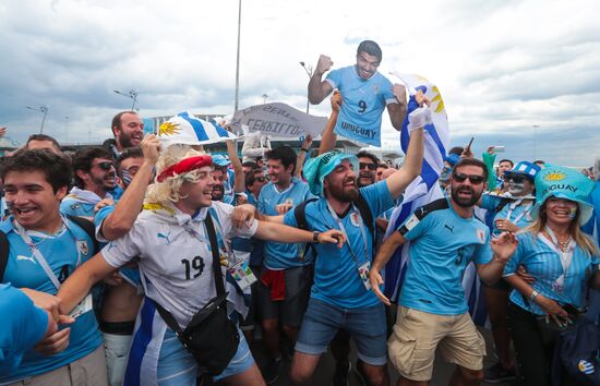 Russia World Cup Uruguay - France