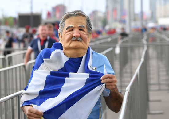 Russia World Cup Uruguay - France