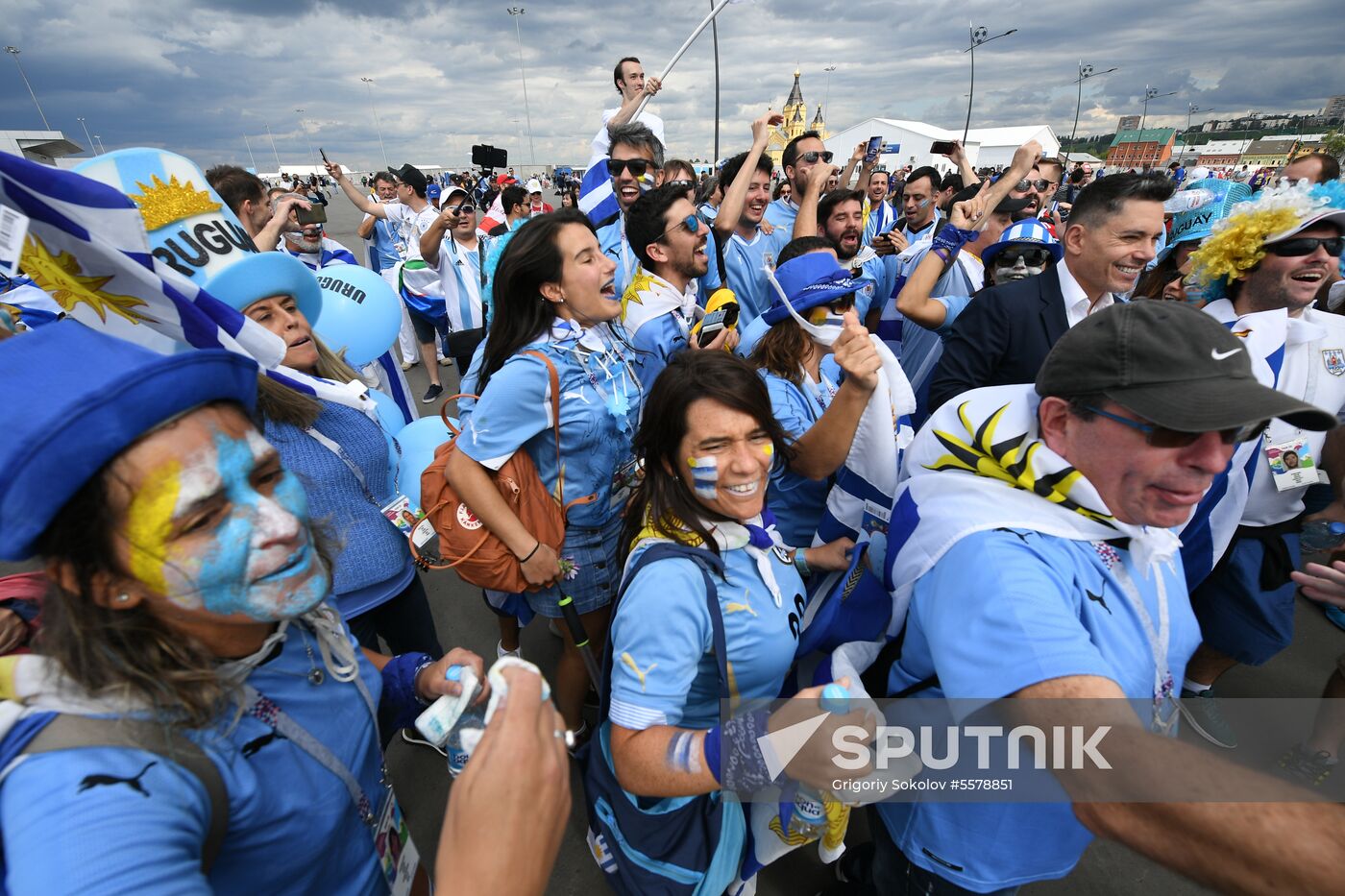 Russia World Cup Uruguay - France