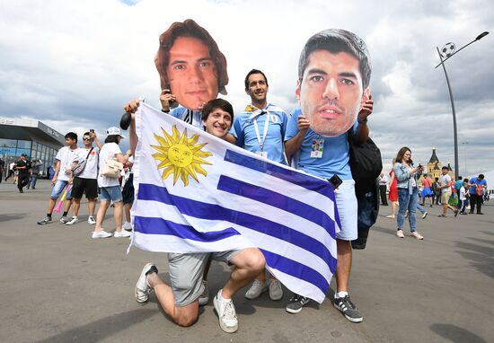 Russia World Cup Uruguay - France