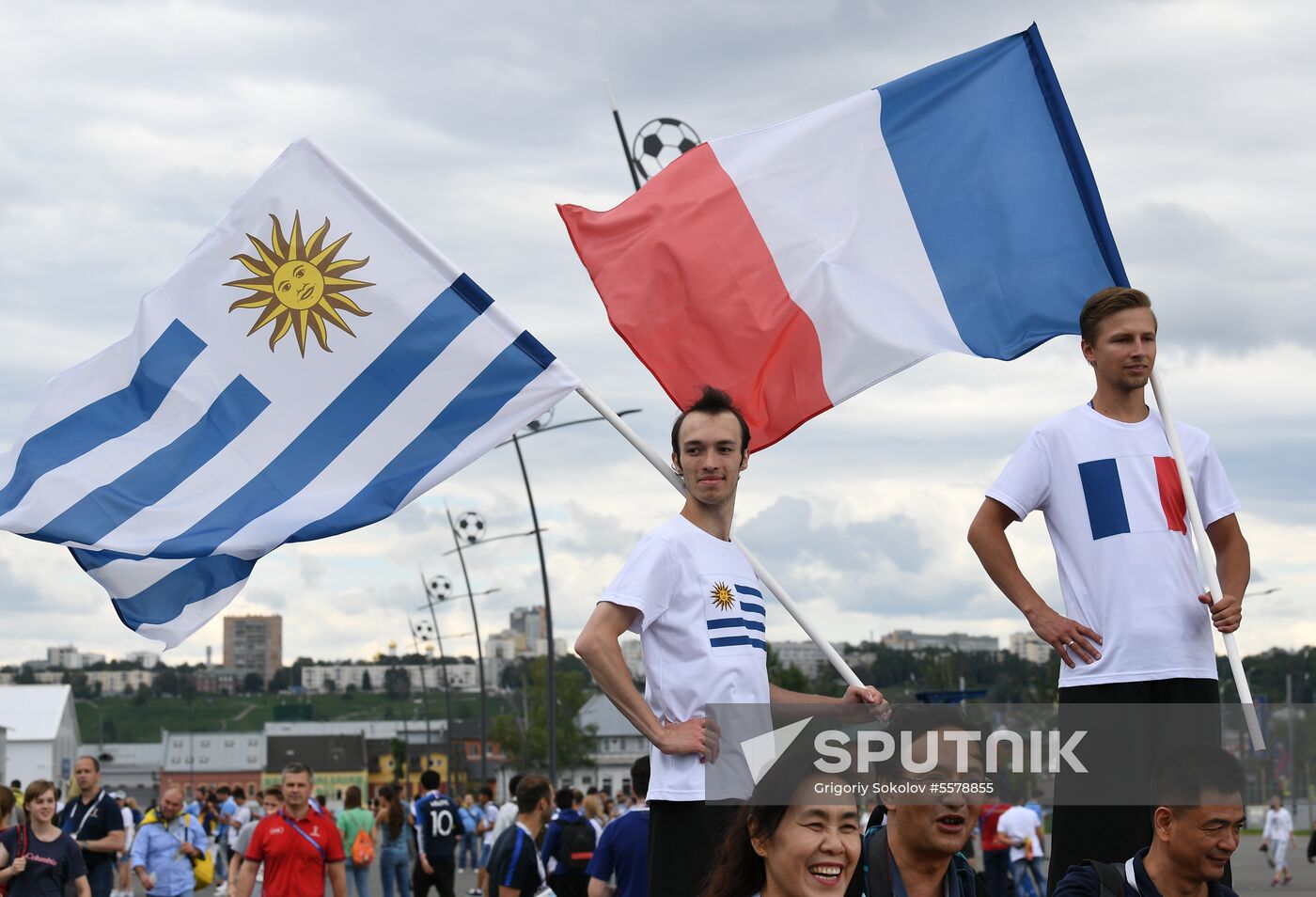 Russia World Cup Uruguay - France