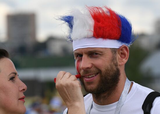 Russia World Cup Uruguay - France
