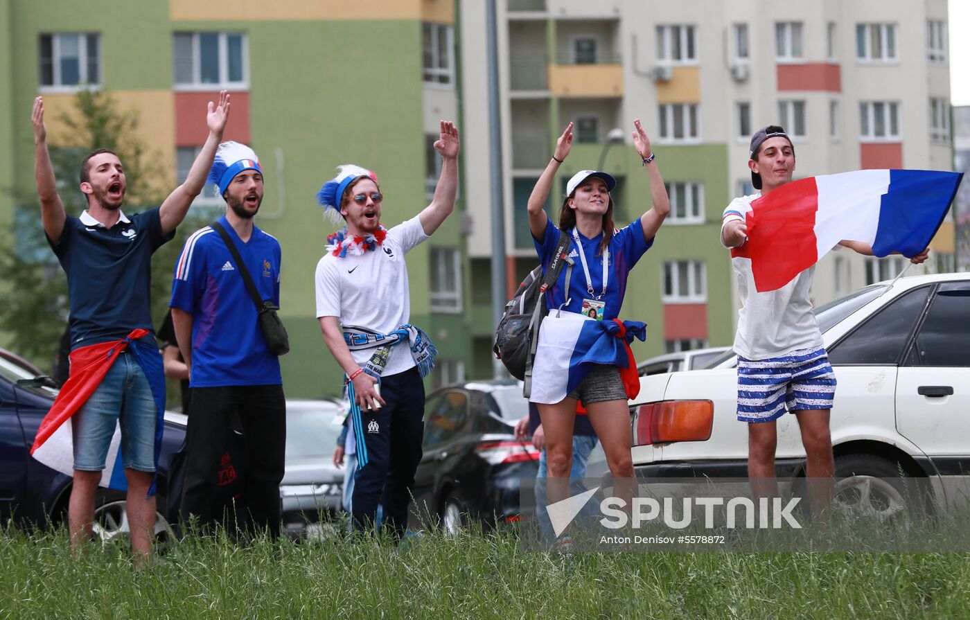 Russia World Cup Uruguay - France