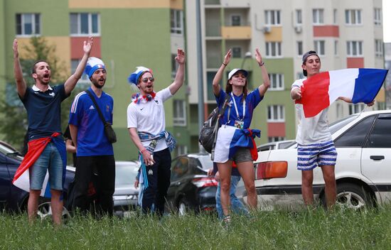 Russia World Cup Uruguay - France