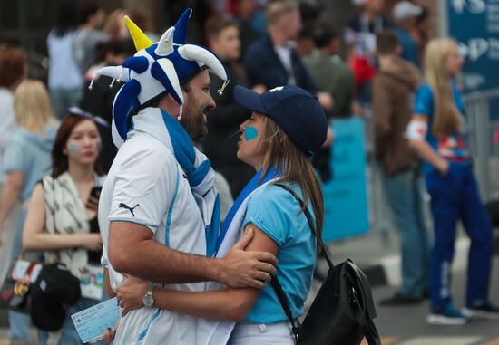 Russia World Cup Uruguay - France