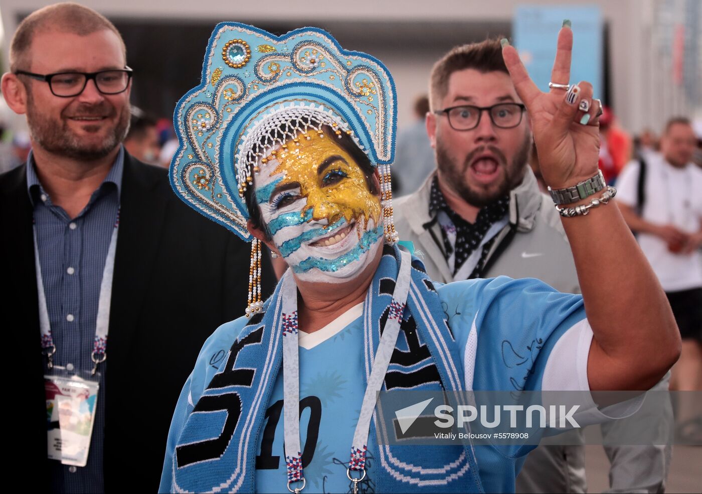 Russia World Cup Uruguay - France