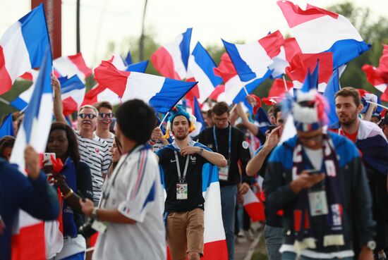 Russia World Cup Uruguay - France