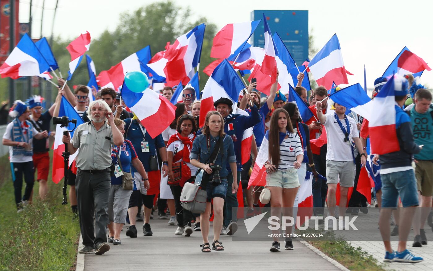 Russia World Cup Uruguay - France