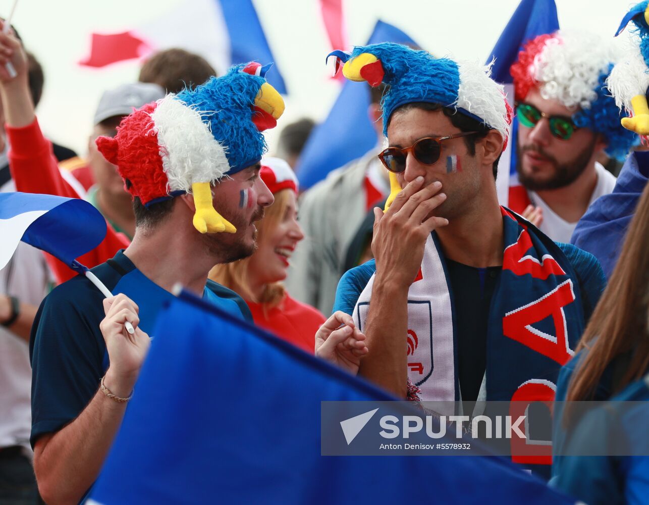 Russia World Cup Uruguay - France