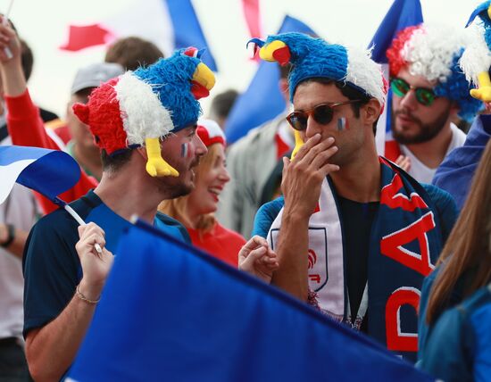 Russia World Cup Uruguay - France