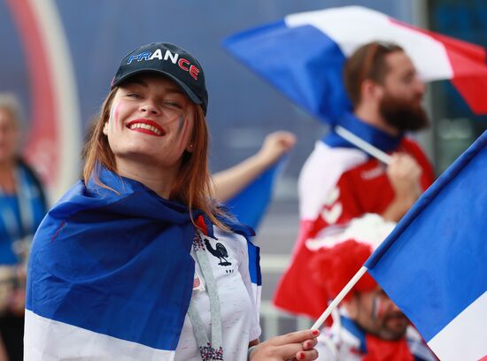 Russia World Cup Uruguay - France