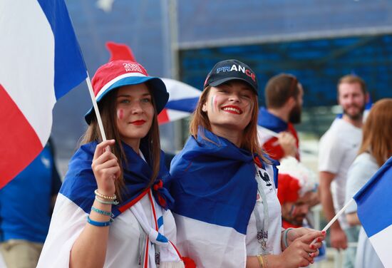 Russia World Cup Uruguay - France