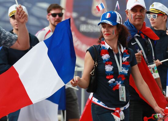 Russia World Cup Uruguay - France