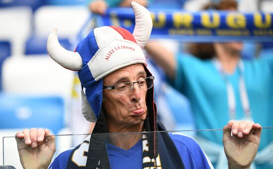 Russia World Cup Uruguay - France