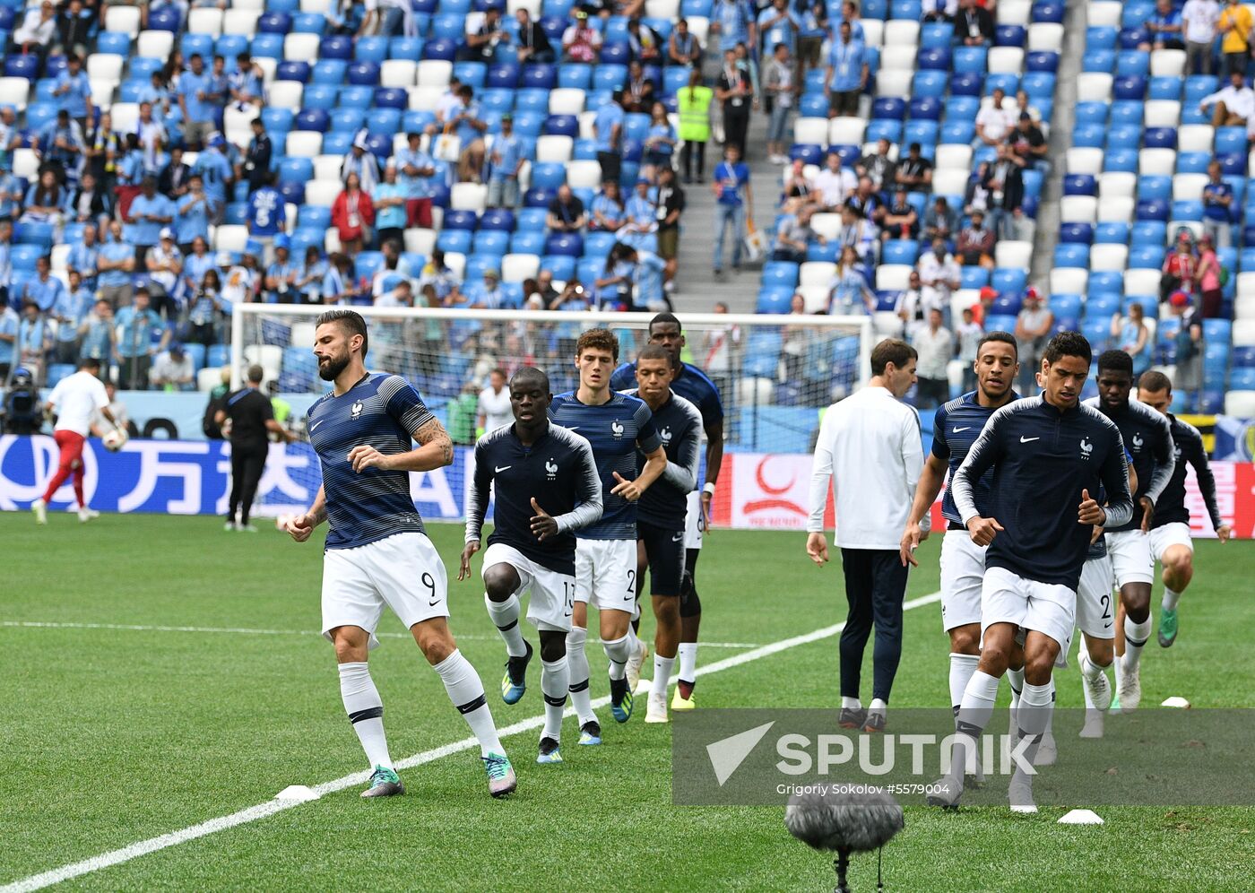 Russia World Cup Uruguay - France