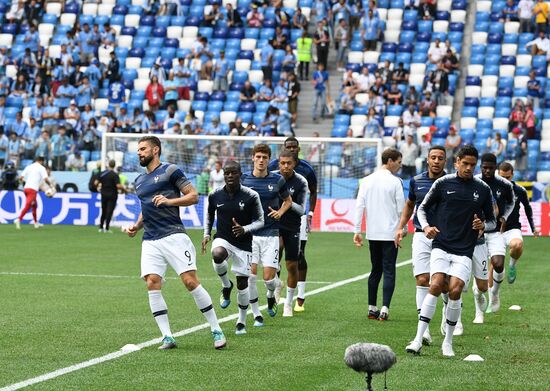 Russia World Cup Uruguay - France