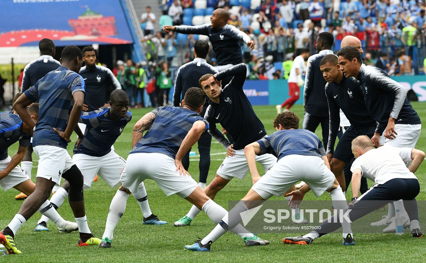Russia World Cup Uruguay - France