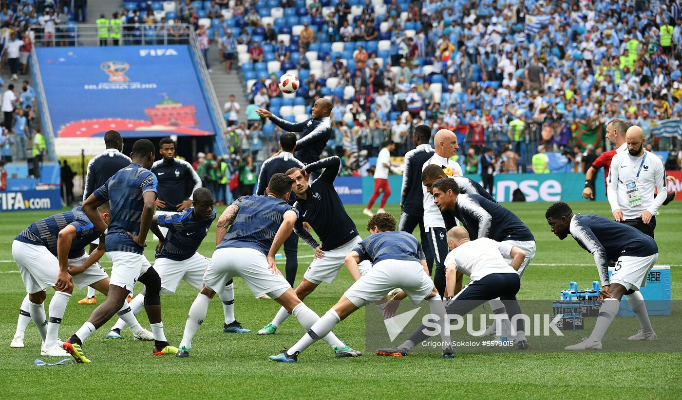 Russia World Cup Uruguay - France
