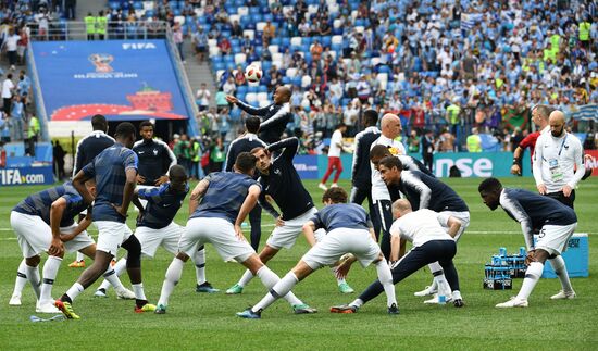 Russia World Cup Uruguay - France