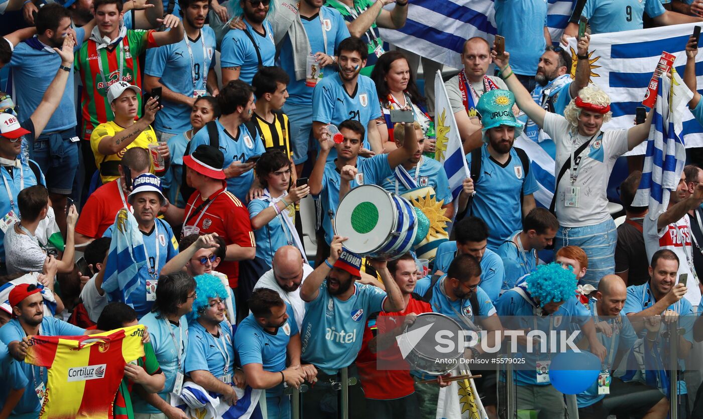 Russia World Cup Uruguay - France